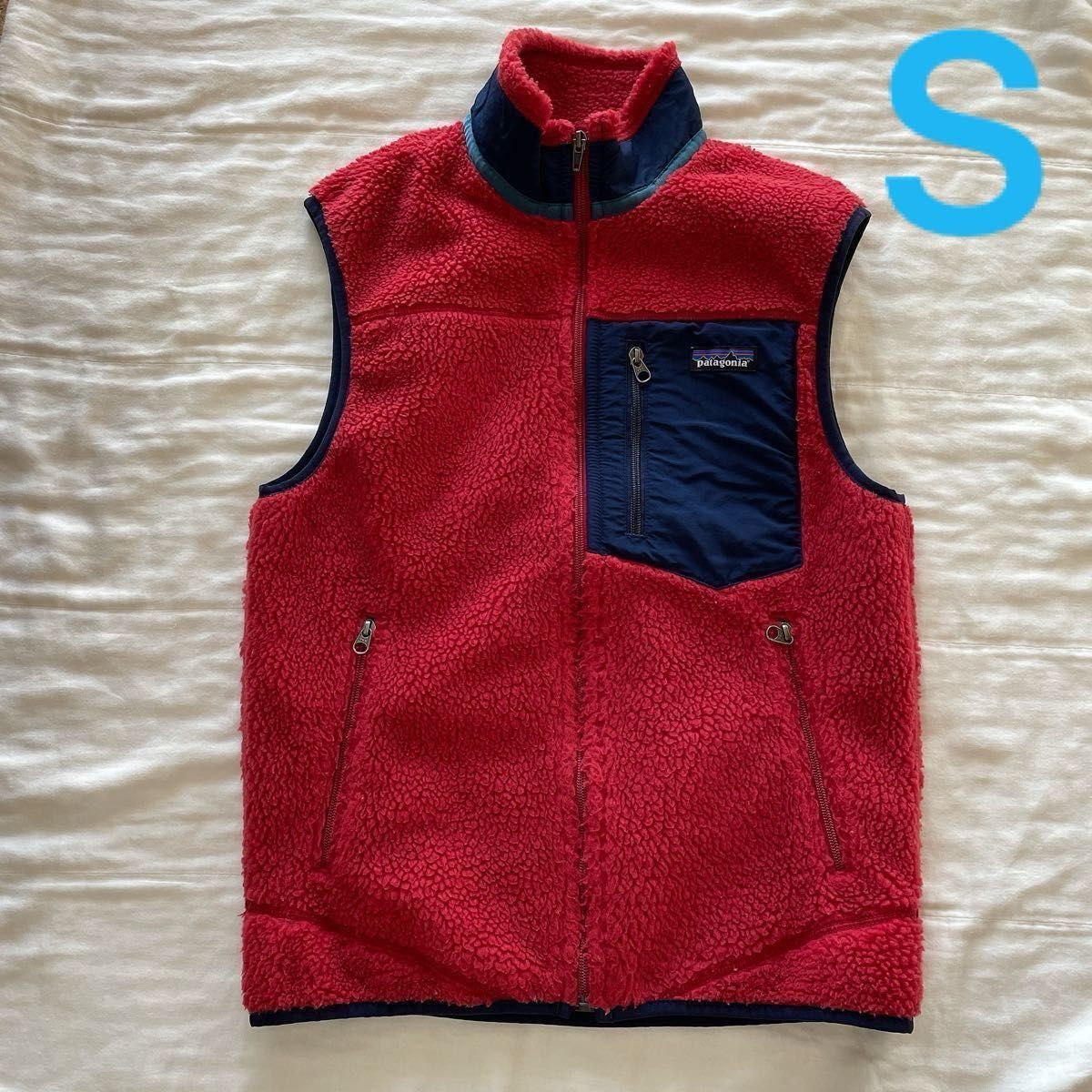 patagonia パタゴニア メンズ S レトロX ベスト 赤 紺 フリース patagonia パタゴニア メンズ S レトロX ベスト 赤 紺 フリース