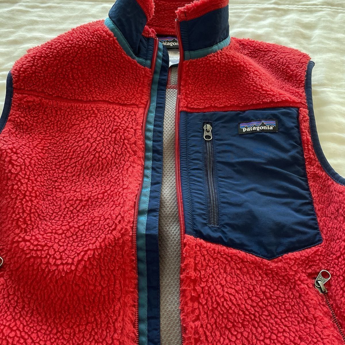 patagonia パタゴニア メンズ S レトロX ベスト 赤 紺 フリース patagonia パタゴニア メンズ S レトロX ベスト 赤 紺 フリース