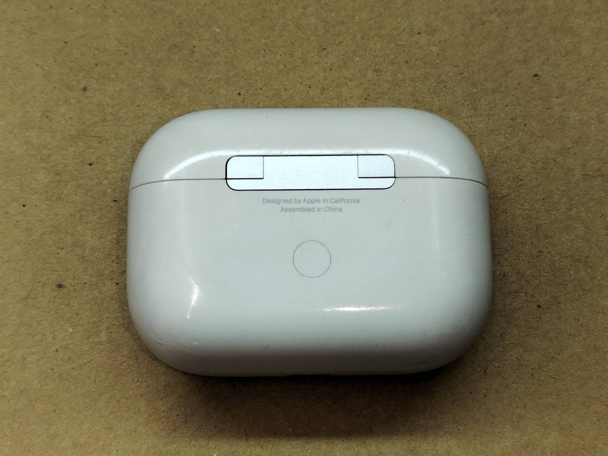 【USED】 NH2306 P-③ Apple Airpods Pro アップル 純正 エアーポッズ プロ 第1世代 充電ケース のみ A2190  ※印字あり