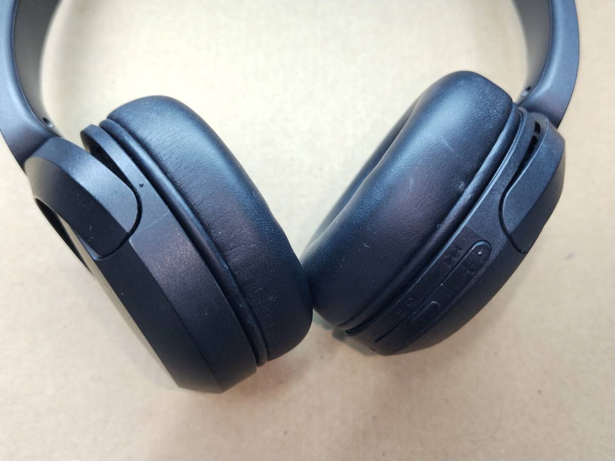 【USED】 NH2311 SONY ソニー Bluetooth ワイヤレス ステレオ ヘッドセット ヘッドホン WH-CH520 ブラック_画像4