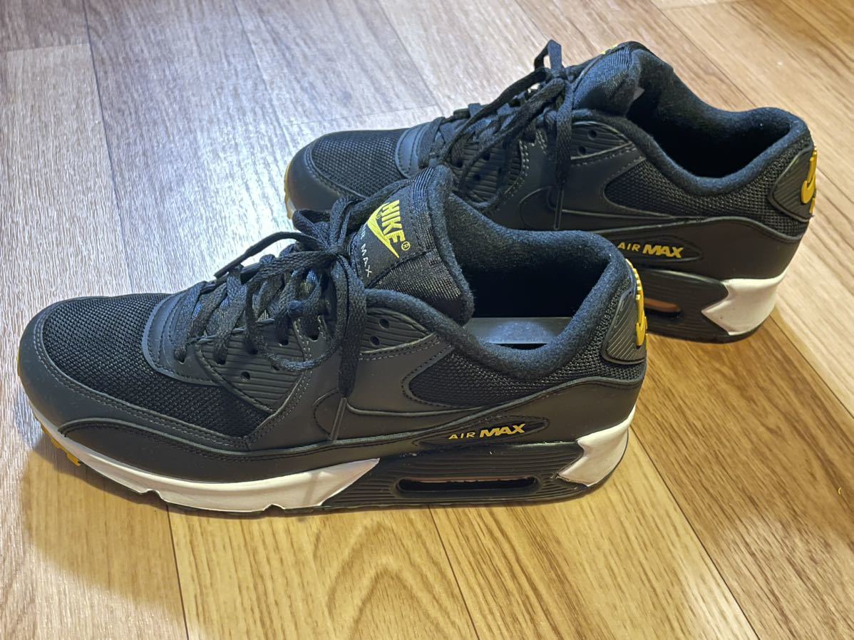 26.5cm ナイキ エアマックス 90 エッセンシャル ブラック イエロー　スニーカー　AIR MAX90_画像2