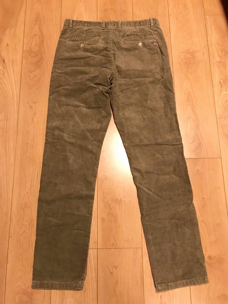 Tommy Hilfiger トミーフィルフィガー コーデュロイパンツ カーキ size30_画像4