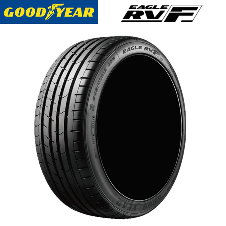 送料無料 グッドイヤー GOODYEAR EAGLE RV-F イーグル アールブイエフ 225/55R18 102V XL 【1本単品 新品】_画像1