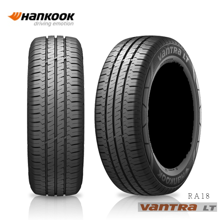 送料無料 ハンコック 夏 サマータイヤ HANKOOK Vantra LT RA18 155/80R14 88/86N 【1本単品 新品】_画像1