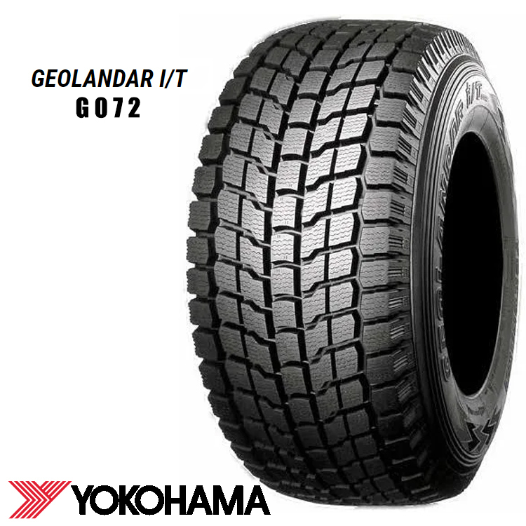 送料無料 ヨコハマ スタッドレスタイヤ YOKOHAMA GEOLANDAR I/T G072 255/70R15 112LLT 【1本単品 新品】_画像1