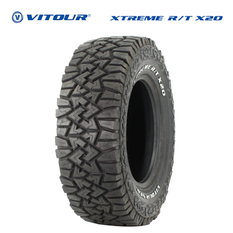 送料無料 ヴィツァー サマータイヤ VITOUR XTREME R/T X20 LT265/70R17 121/118S 【4本セット 新品】_画像1