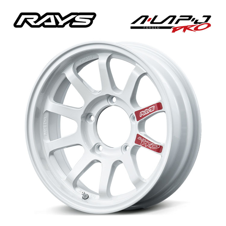 送料無料 レイズ A・LAP-J PRO 5J-16 －18 5H-139.7 (16インチ) 5H139.7 5J－18【1本単品 新品】_画像1