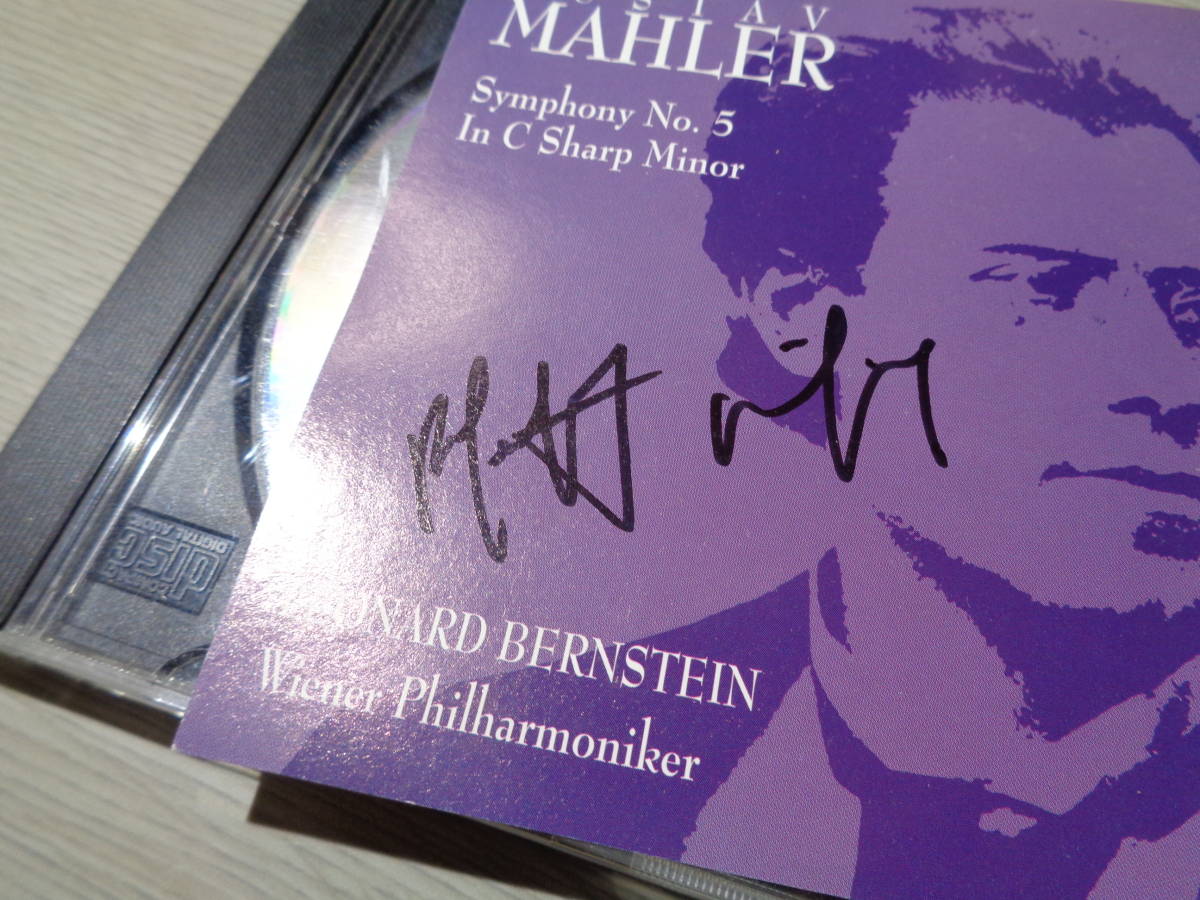 バーンスタイン指揮ウィーン・フィル,LEONARD BERNSTEIN,WIENER PHILHARMONIKER/MAHLER:SYMPHONY NO.5(FIRST CLASSICS:FC-119 CD_画像2