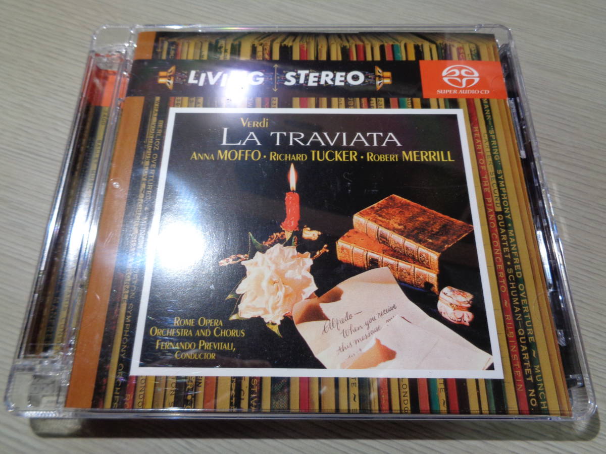 フェルナンド・プレヴィターリ,FERNANDO PREVITALI,ROME OPERA ORCHESTRA/VERDI:LA TRAVIATA(RCA:82876 82623 2 DSD SUPER AUDIO CD(2SACD)_画像1