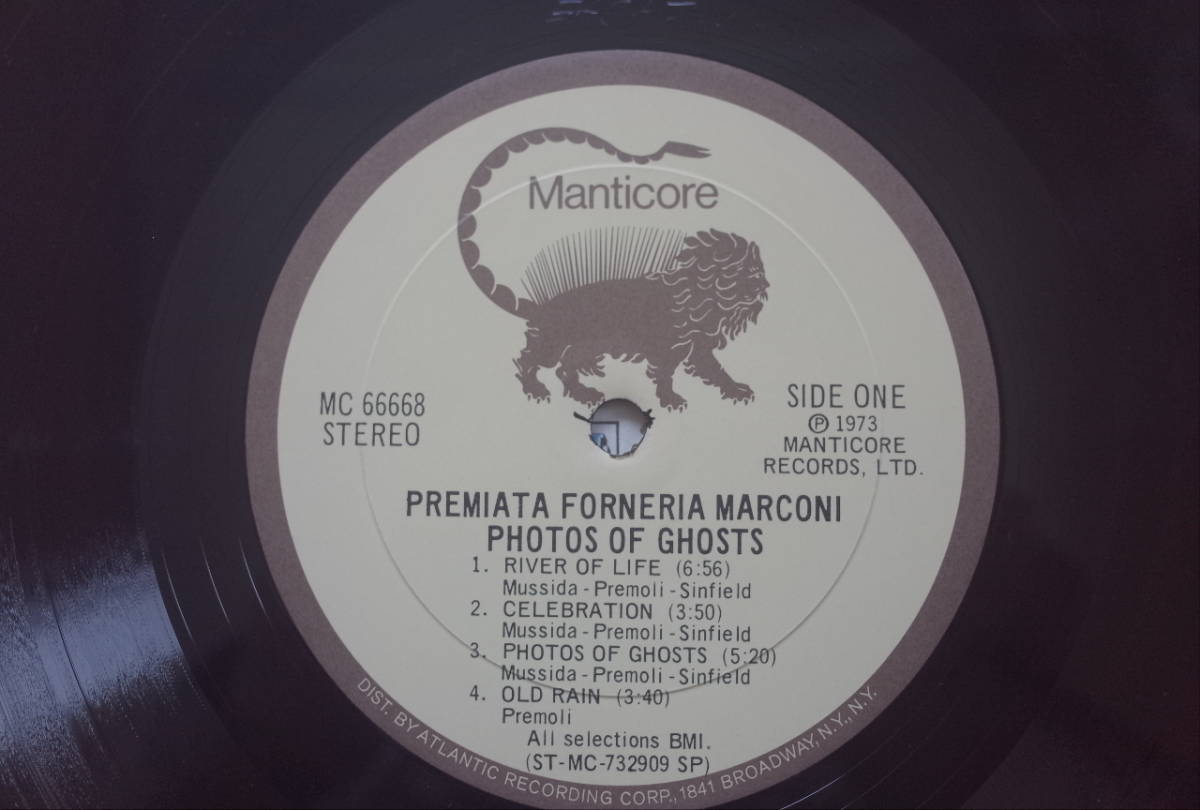 Premiata Forneria Marconi PFM / Photos of Ghosts USオリジナル盤 _画像4