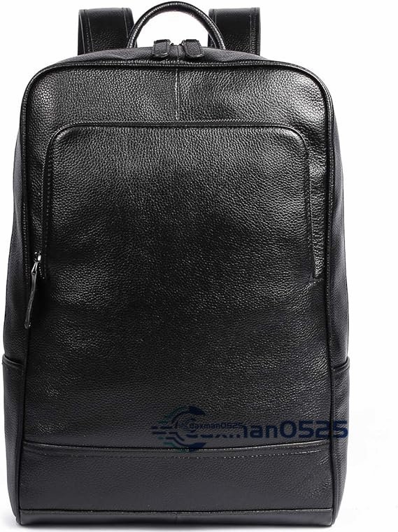 リュックサック メンズ レザー 通勤鞄 大容量 A4収納 バックパック 本革 リュック 14インチPC対応 通学バッグ 男性用 ブラック
