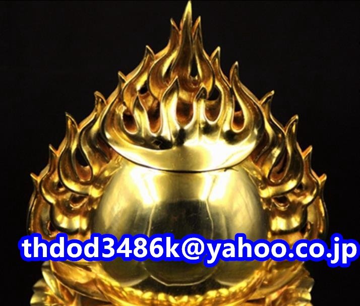 密教法具 寺院用仏具」仏教美術 火焔宝珠舎利塔 金剛杵 金箔貼り 密教法具 寺院用仏具」仏教美術 火焔宝珠舎利塔 金剛杵 金箔貼り
