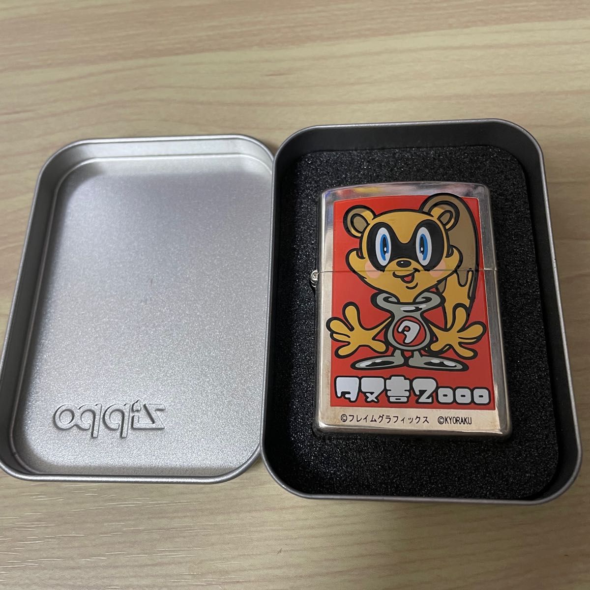 未使用品！レアなタヌ吉2000　ZIPPO ライター　オイルライター　