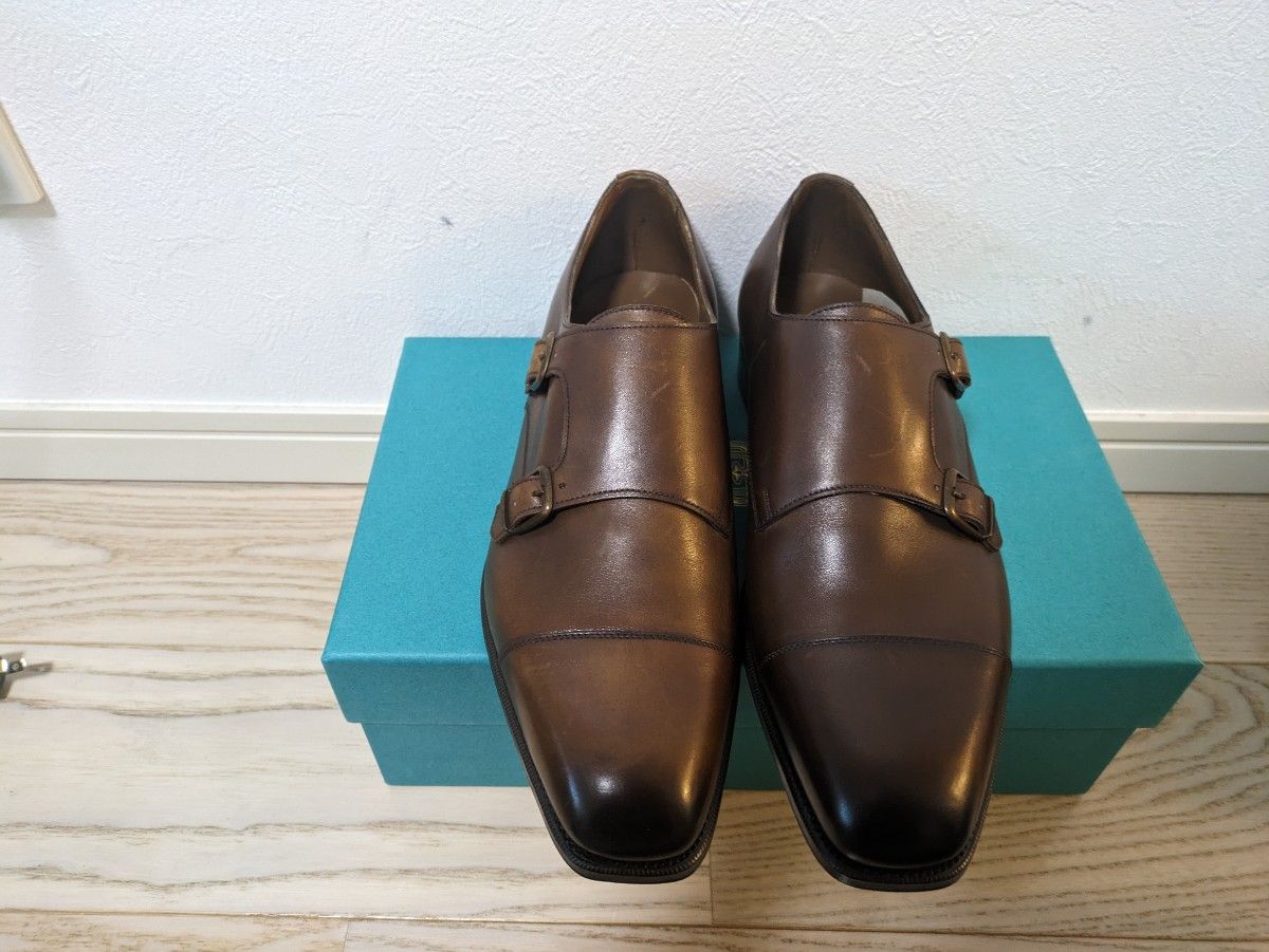 未使用品 EDWARD GREEN ダブルモンク ウエストミンスター7E 未使用品 EDWARD GREEN ダブルモンク ウエストミンスター7E