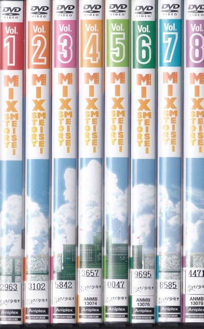 【DVD】MIX MEISEI STORY 全8巻◆レンタル版 新品ケース交換済◆ミックス_画像1