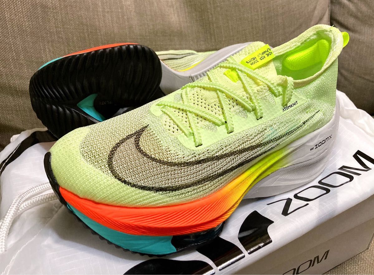 【未使用】NIKE AIRZOOM ALPHAFLY NEXT% 26.5cm ナイキ エアズーム アルファフライ ネクスト%