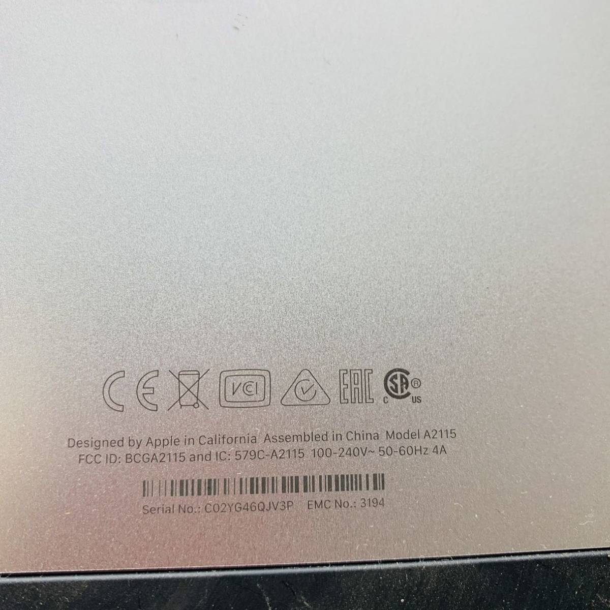 【1円スタート！動作確認済み！】Apple デスクトップパソコン iMac 2019 27inch 3.1GHz 6コア Core i5 A2115 メモリ8GB/SI5953-A_画像5