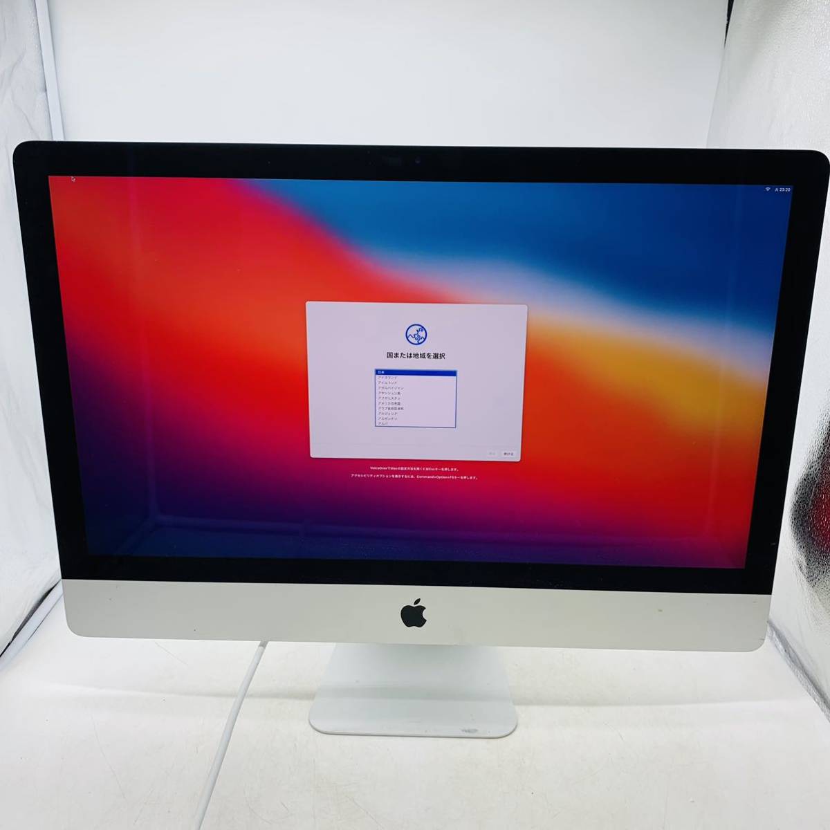 【1円スタート！動作確認済み！】Apple デスクトップパソコン iMac 2019 27inch 3.1GHz 6コア Core i5 A2115 メモリ8GB/SI5953-A_画像7