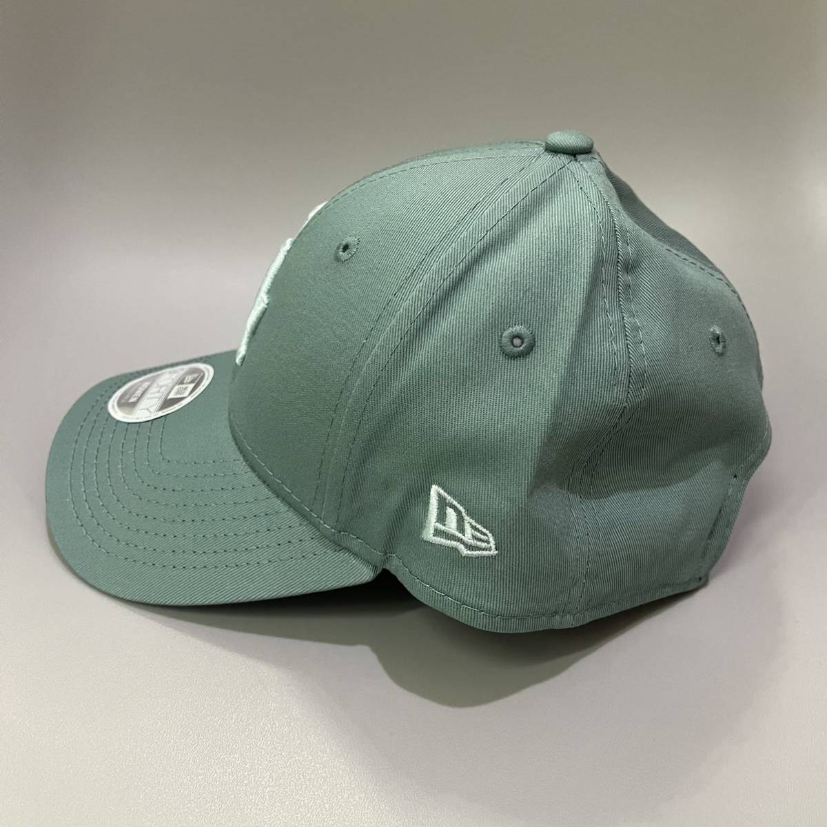 数量限定 再入荷 ニューエラ NEW ERA キャップ LAドジャース くすみブルー ブルー グリーンの画像3