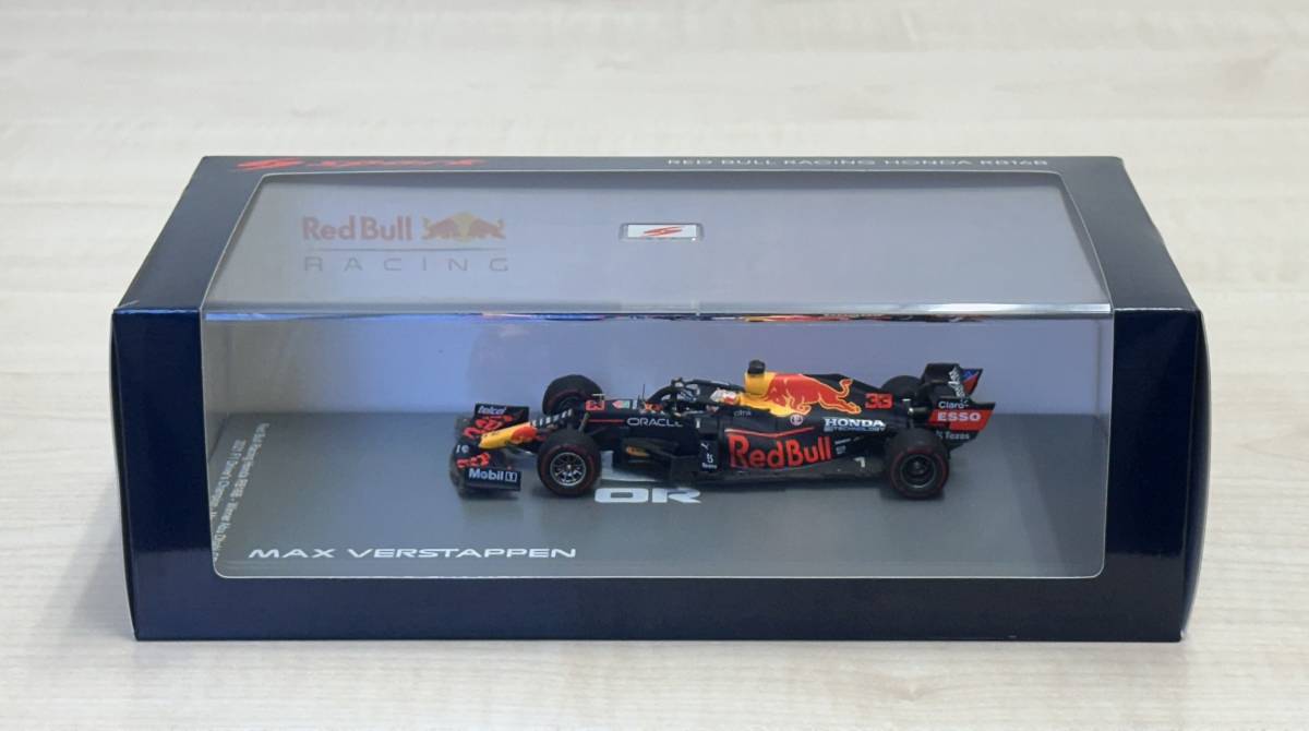 新品未展示品 1/43 Spark スパーク レッドブル レーシング ホンダ RB16B 2021年 F1 アブダビGP優勝車 #33 マックス フェルスタッペン S7861