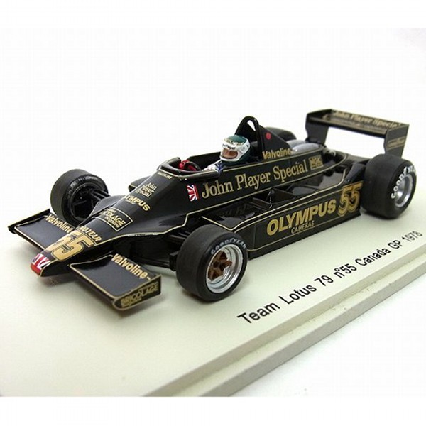 新品未展示 1/43 Spark スパーク Lotus ロータス 79 1978年 F1 カナダGP #55 ジャン ピエール・ジャリエ プラネックス コレクション特注_画像5