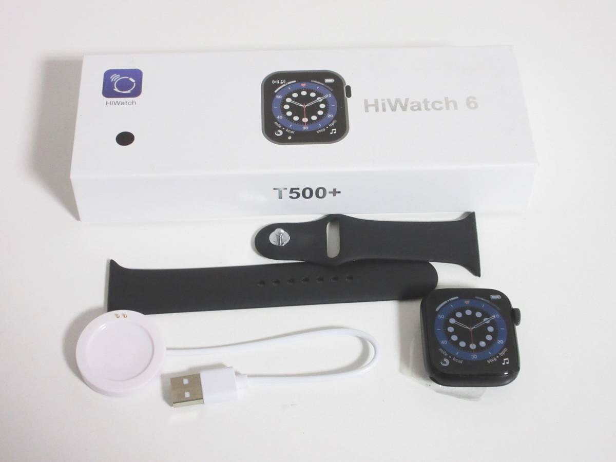 HiWatch 6 T500 Smartwatch スマートウォッチ 44mm 時計 _画像1