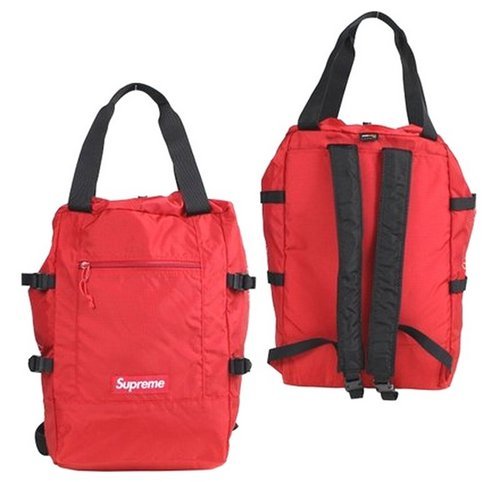 Supreme 19SS Cordura Tote Backpack "Red" シュプリーム コーデュラ トート バックパック "レッド"