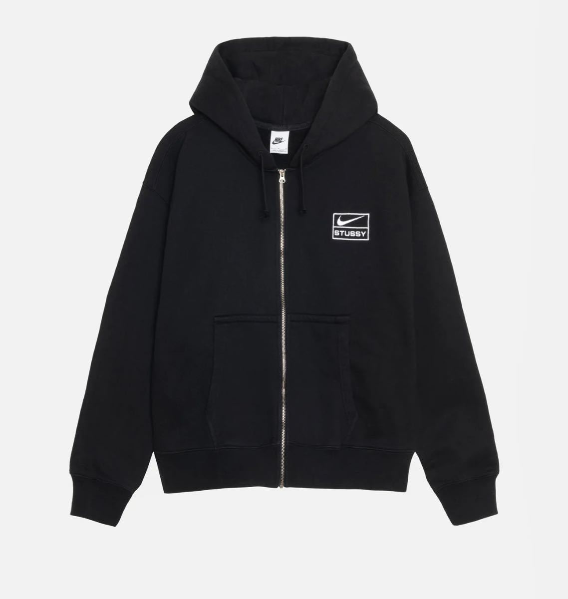 完売品 NIKE x Stussy コラボ ウォッシュ加工フルジップパーカー 完売品 NIKE x Stussy コラボ ウォッシュ加工フルジップパーカー