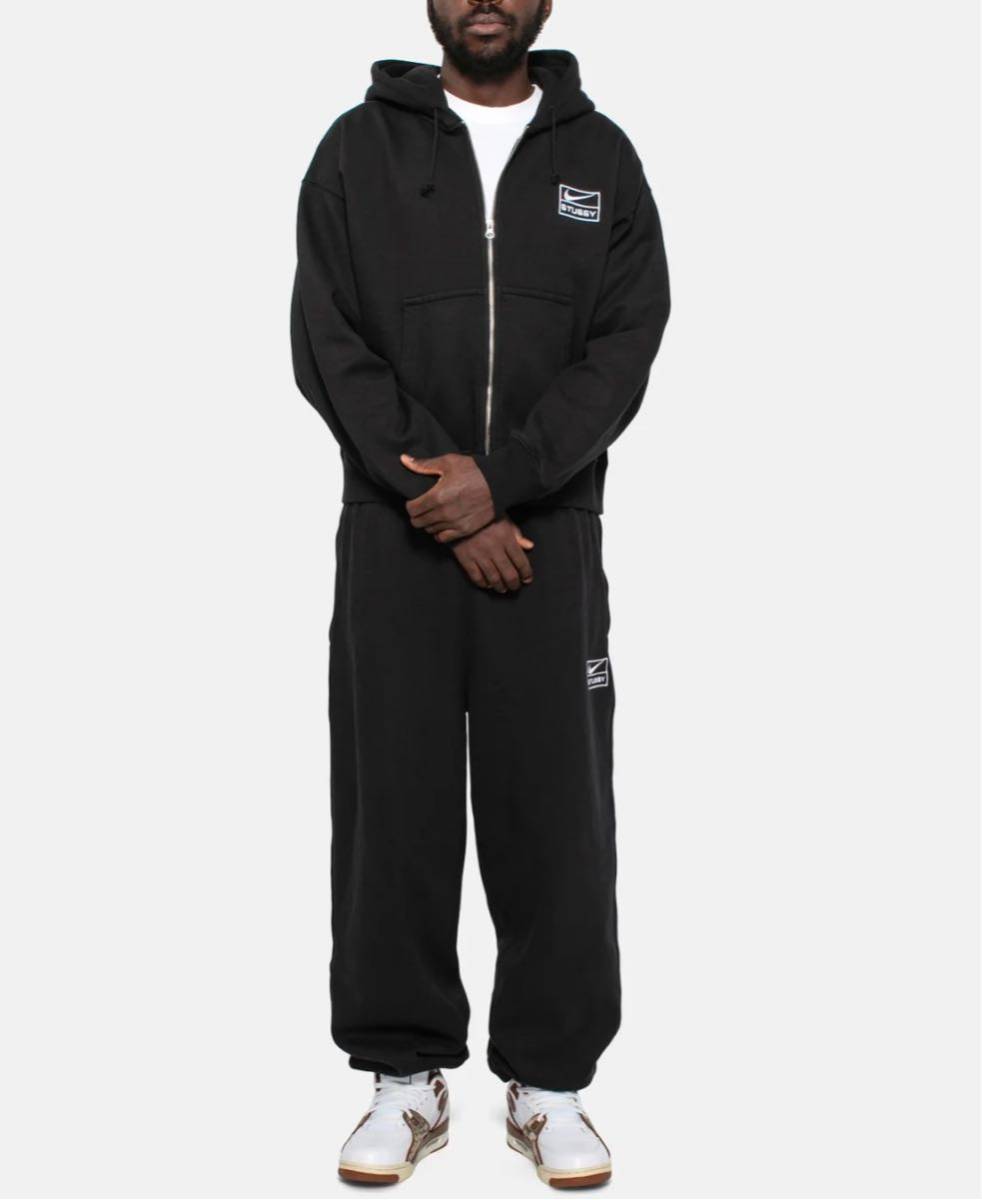 完売品 NIKE x Stussy コラボ ウォッシュ加工フルジップパーカー 完売品 NIKE x Stussy コラボ ウォッシュ加工フルジップパーカー