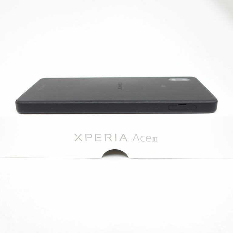 **60日保証** 美品 SIMフリー Xperia Ace Ⅲ 64GB A203 SO ブラック ワイモバイル NW利用制限〇 インボイス対応可 【k0116-50-0122】兼P_画像5