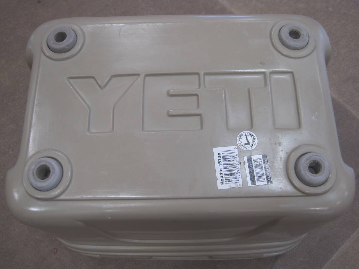 YETI★雪人★rodi★15QT★舌肉顏色★停止發行品★中古    原文:ＹＥＴＩ★イエティ★ローディ★１５ＱＴ★タンカラー★廃盤品★中古