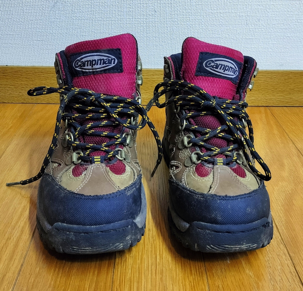  mountain climbing shoes Campman 22.5 Brown | wine 
