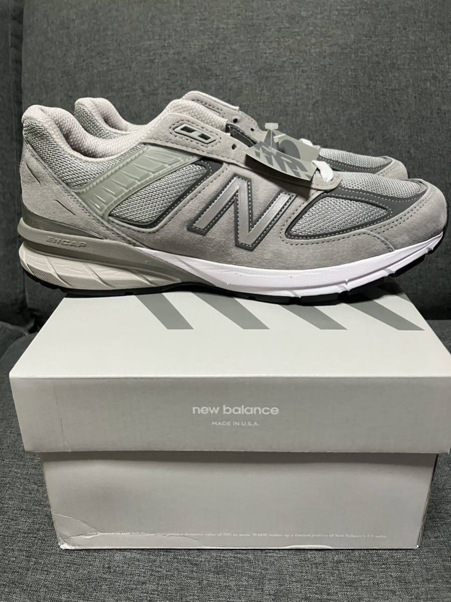 新品未使用NewBalance990v5 Grey 28cm-28.0cm–日本Yahoo!拍賣