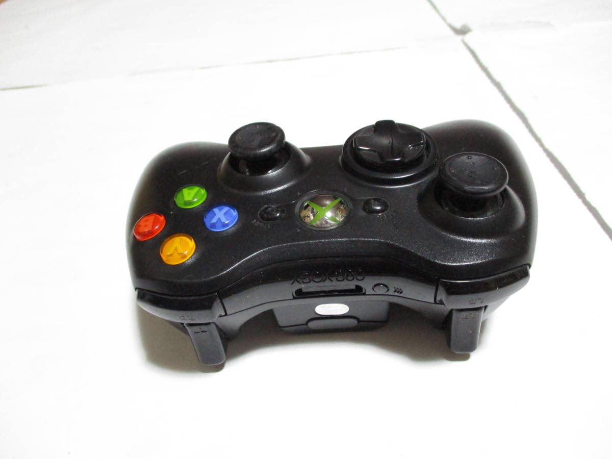 XBOX360　純正　ワイヤレスコントローラー　ブラック　良品　激安！！！！！！_画像3