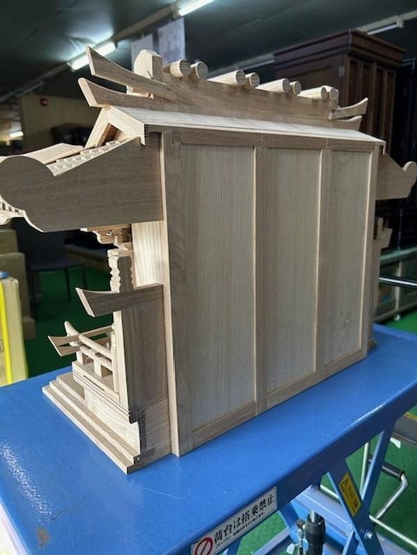 Yahoo!オークション - まごころ堂 未使用長期保管品 特注神棚 Yahoo!オークション - まごころ堂 未使用長期保管品 特注神棚