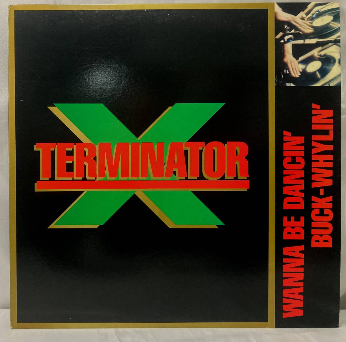 Terminator X & The Valley Of The Jeep Beats Wanna Be Dancin'【US盤/試聴検品済】90's/Hip-Hop/Conscious/Boom Bap/12inch_画像1