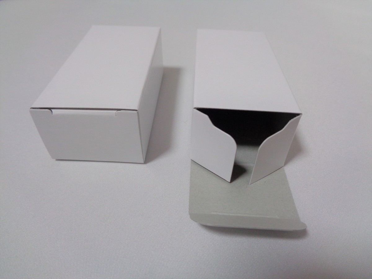 トミカ用ケース ( 紙箱 ) 白箱 45枚 （※15枚×3セット）◆ トミカの小箱サイズ_画像4