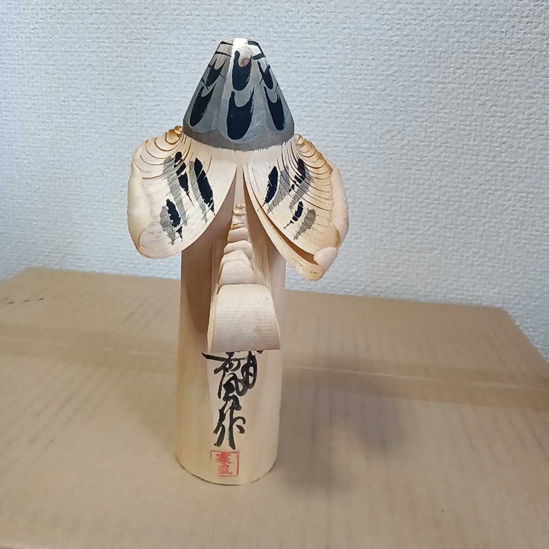 希少 !!【 六代目 戸田寒風 お鷹ぽっぽ 】笹野 一刀彫 木彫り 鷹 希少 !!【 六代目 戸田寒風 お鷹ぽっぽ 】笹野 一刀彫 木彫り 鷹