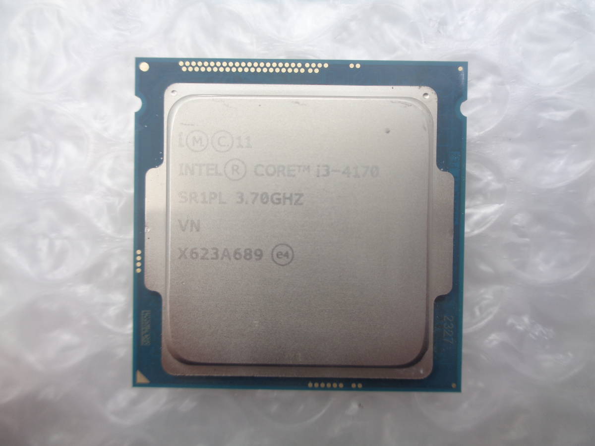 Intel Core i3-4170 3.70Ghz SR1PL LGA1150 中古動作品(C58)の画像1