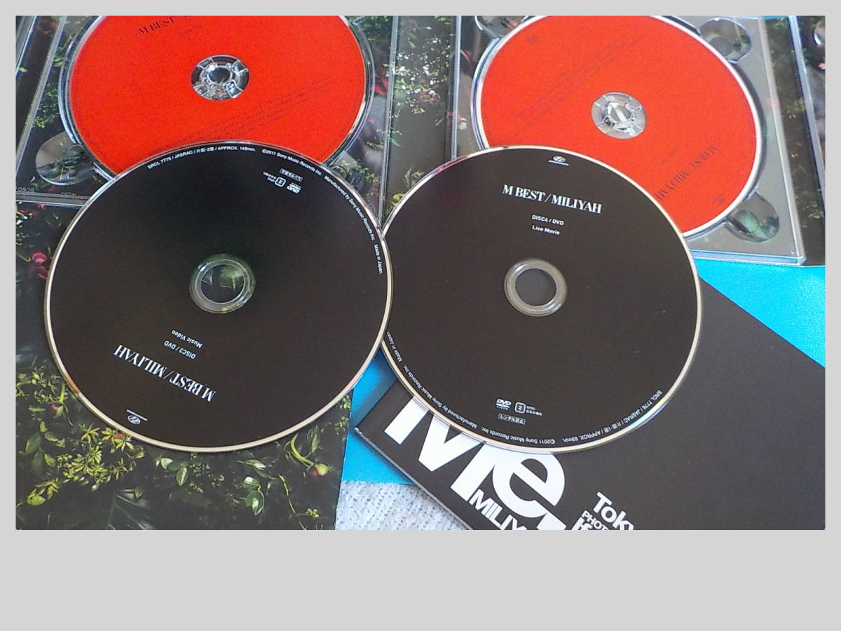 加藤ミリヤ　ベスト　Ｍ　ＢＥＳＴ / MILIYAH ベストアルバム CD 初回生産限定盤 ２ＣＤ＋２ＤＶＤ_画像2