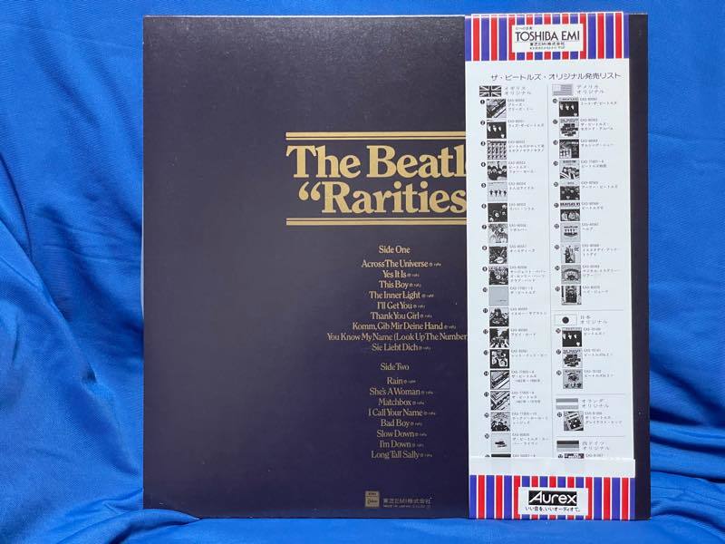 LP The Beatles ビートルス "Rarities"_画像2