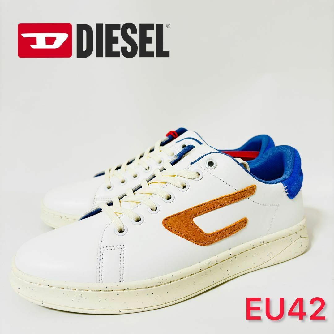 DIESEL ディーゼル スニーカー ブルー EU42 JP27