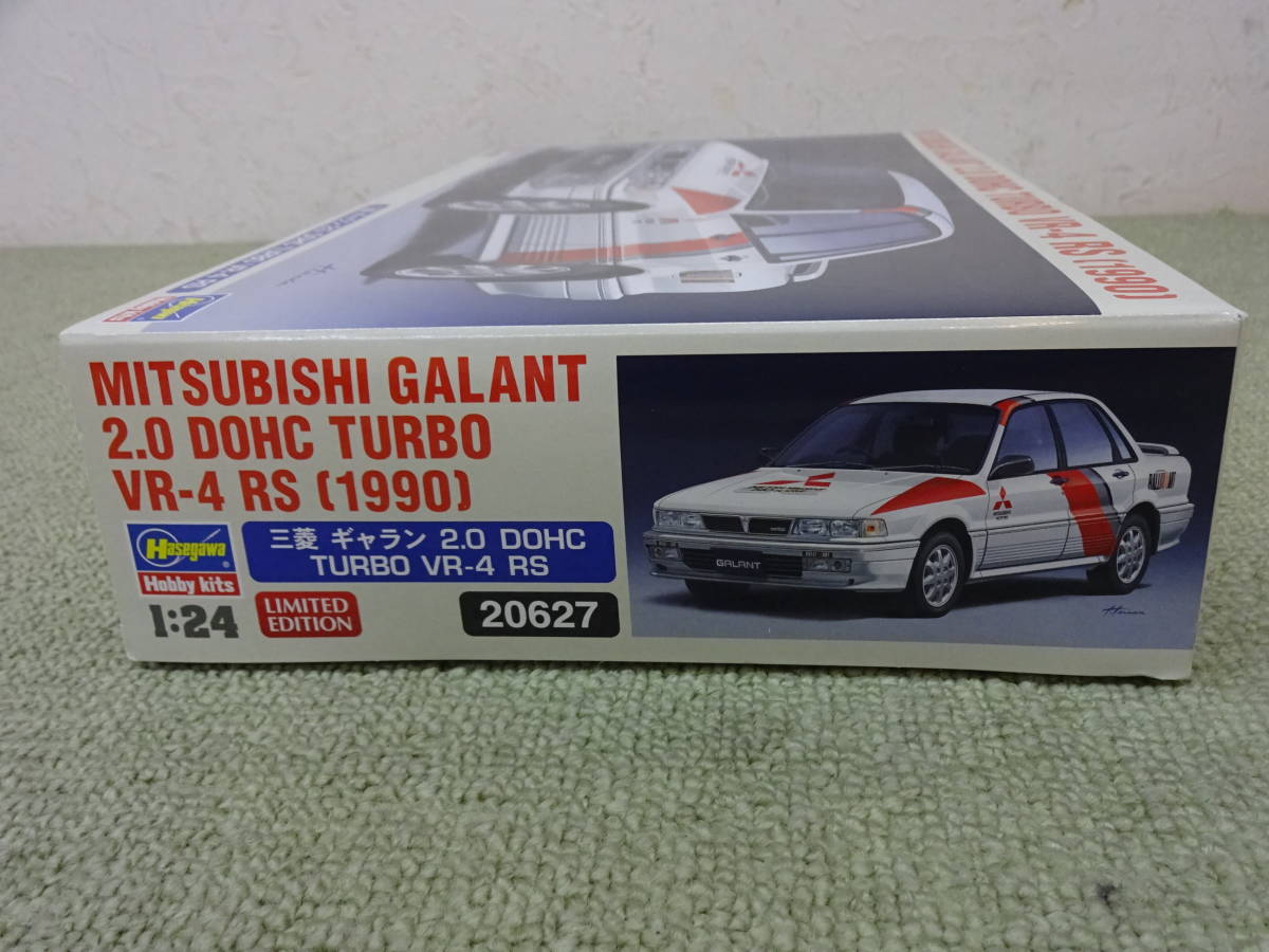 115-N90) ハセガワ 1/24 三菱 ギャラン 2.0 DOHC TURBO VR-4 RS プラモデル_画像2