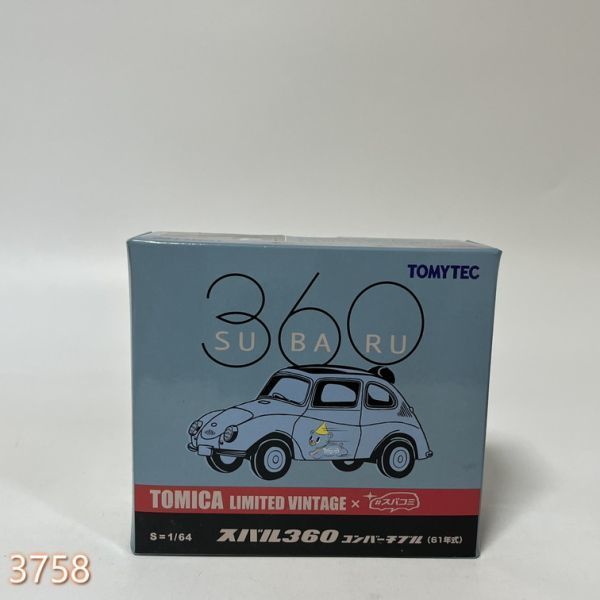 ミニカー 1/64 TLV×スバコミ スバル360コンバーチブル 「トミカリミテッドヴィンテージNEO」 [300533] 管:3760 [13]_画像1