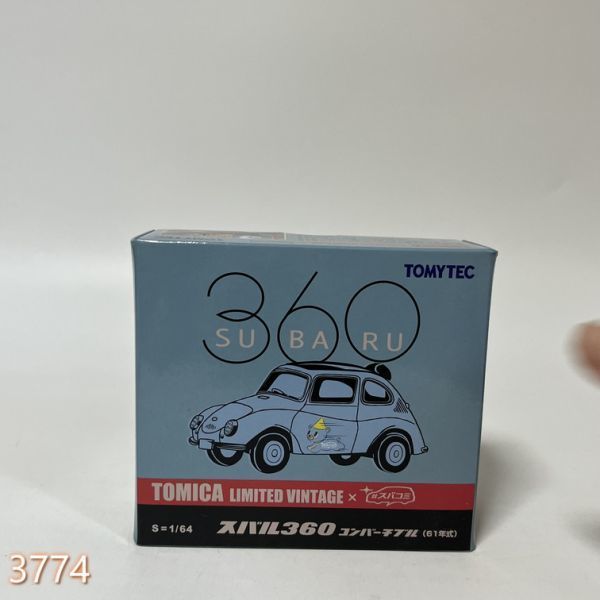 ミニカー 1/64 TLV×スバコミ スバル360コンバーチブル 「トミカリミテッドヴィンテージ×スバコミ」 管:3776 [13]_画像1