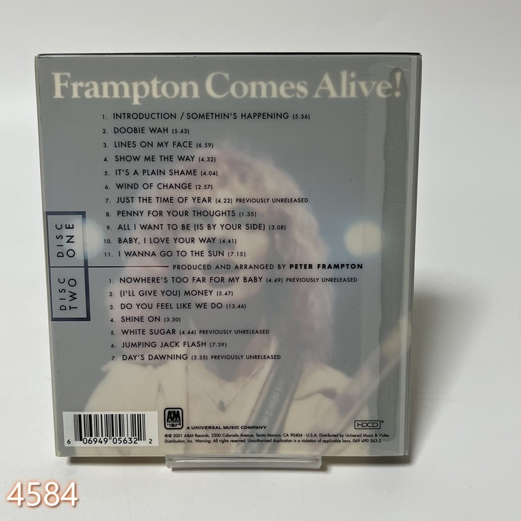 CD ピーター・フランプトン / Frampton Comes Alive(DeluxeEdition) 管:4583 [0]_画像2