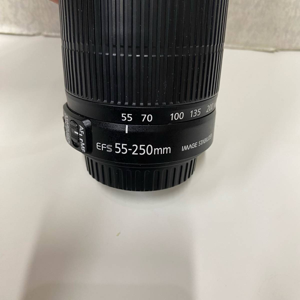 美品 CANON キャノン ZOOM LENS EF-S 55-250mm 1:4-5.6 IS II Φ58mm 未チェック現状品 カメラレンズ /25_画像8