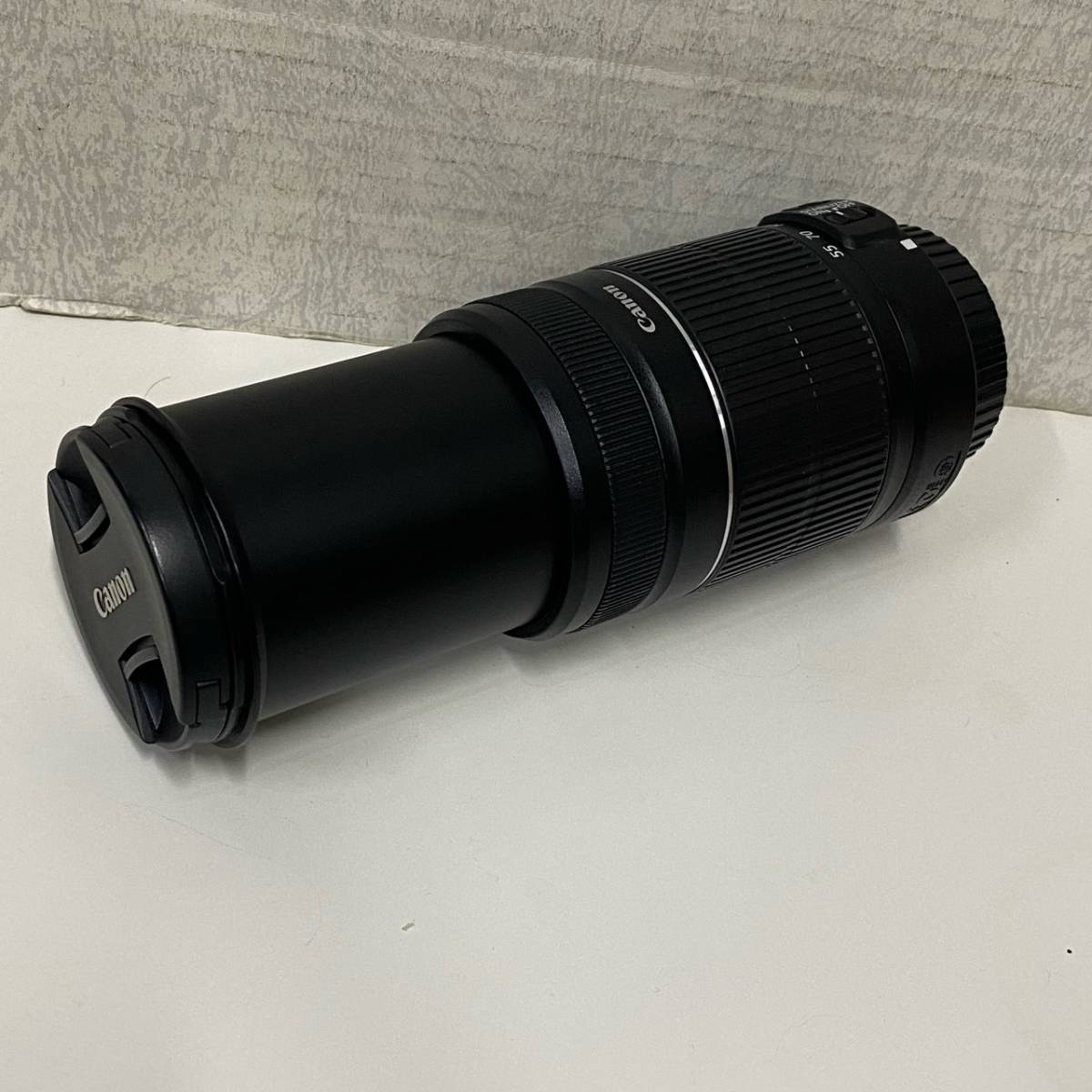 美品 CANON キャノン ZOOM LENS EF-S 55-250mm 1:4-5.6 IS II Φ58mm 未チェック現状品 カメラレンズ /25_画像3