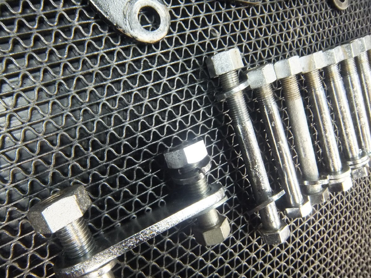 メグロS3ジュニア　後期　エンジンマウントボルト　メッキ　（実動車より　動画あり　絶版旧車名車　S5　S7　Z7　レックス　目黒製作所_画像7