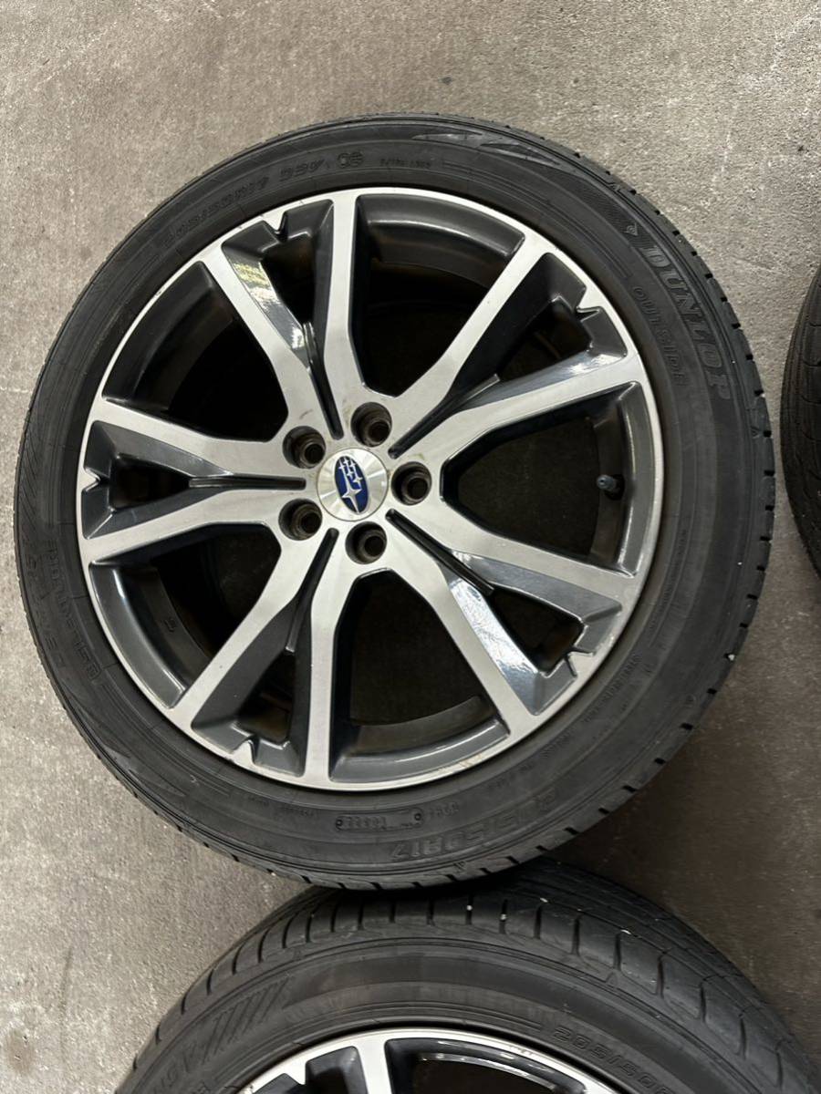 インプレッサ タイヤホイールセット　ダンロップ　ルマン5 17インチ 205/50R17_画像5